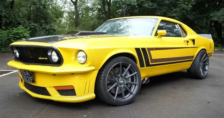 Ford Mustang: un V8 AMG da 731 CV per un esemplare del 1969