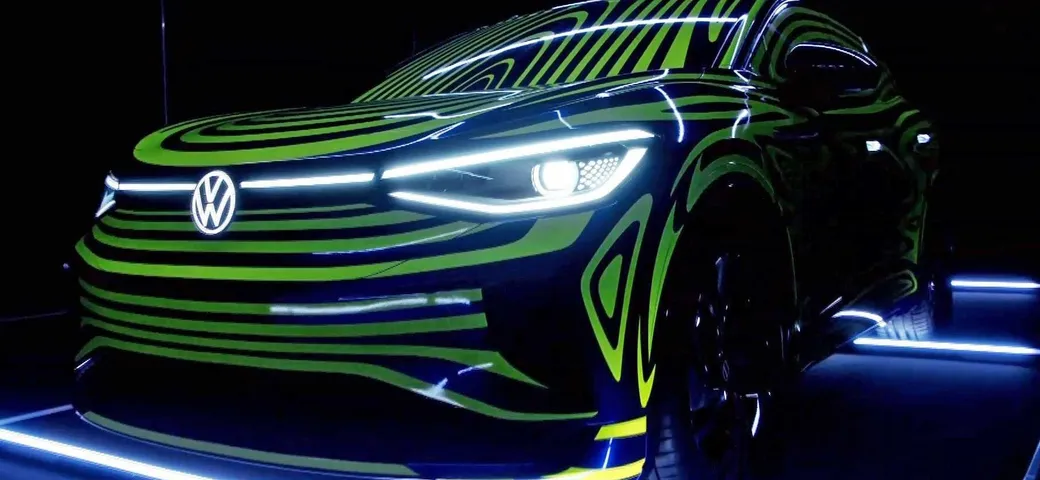 Salone di Francoforte 2019: prime immagini della Volkswagen ID.4