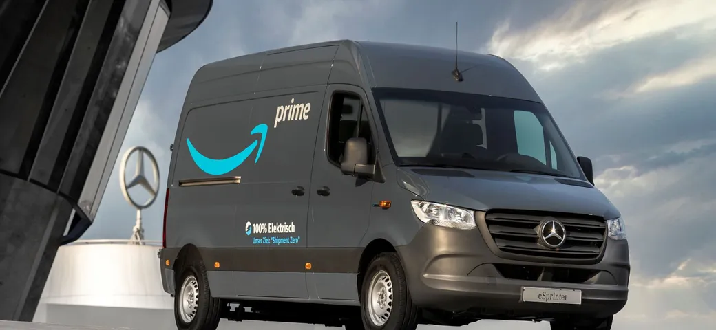 Mercedes-Benz e Amazon insieme per una mobilità a zero emissioni