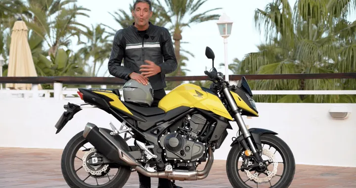 Honda CB750 Hornet, la video-prova