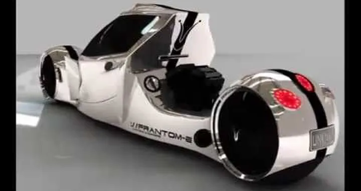 Unknown Choppers- Frantom-E and Frantom-R enclosed motorcycle concepts.
