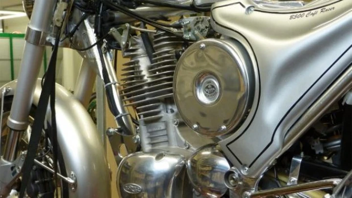 Borile B500Ricki alla Gulf Bike Week, Salone della Moto di Dubai