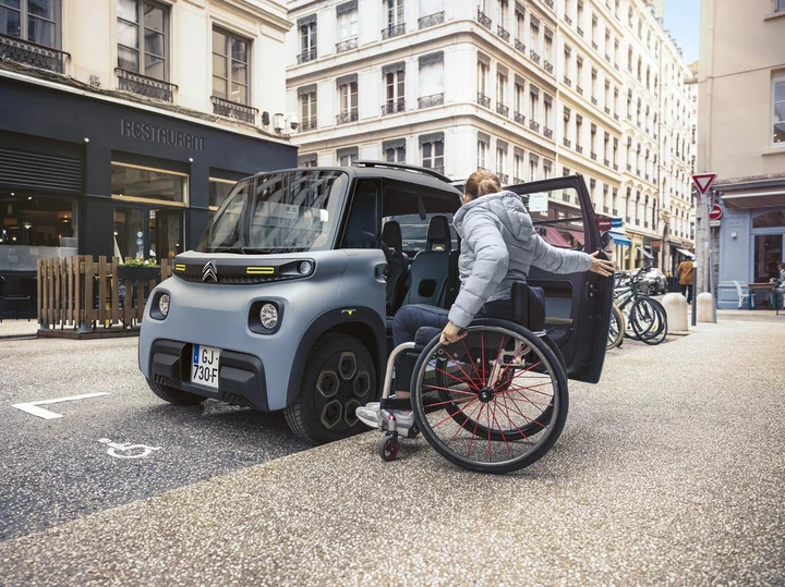 Citroën Ami for All potrà essere guidata anche dalle persone con disabilità motorie [FOTO]