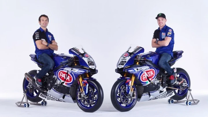 WSBK: la nuova Yamaha YZF-R1 del team Pata [Video]