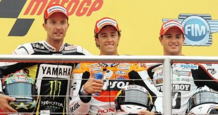 La "prima" di Dovizioso. Si salva Rossi. Male Pedrosa. Lorenzo e Stoner ko