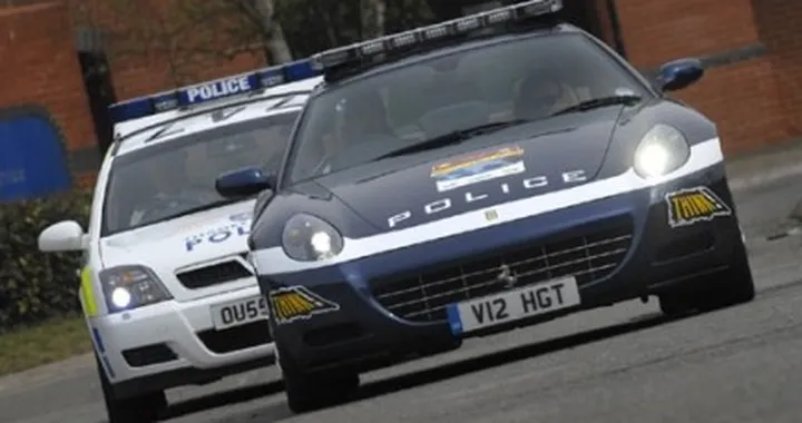 Ferrari Scaglietti per la polizia inglese
