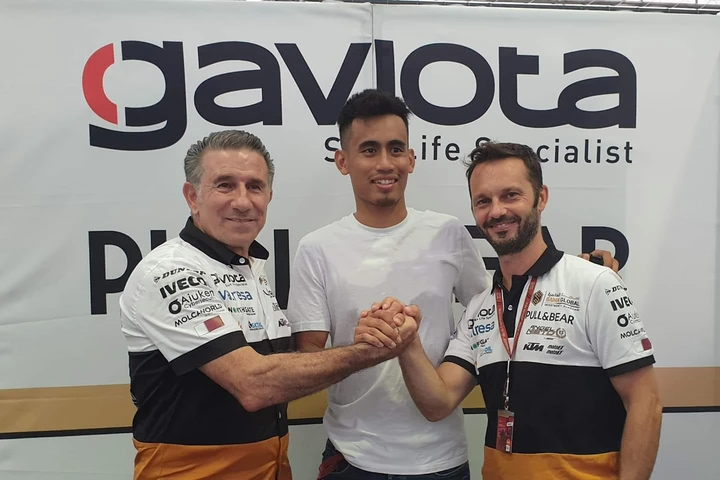 Hafizh Syahrin torna in Moto2: correrà con l'Angel Nieto Team