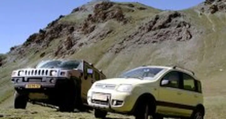 Sfide impossibili: Hummer H2 contro Panda 4x4