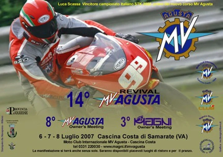 14° Revival MV Agusta e 8° Raduno possessori MV