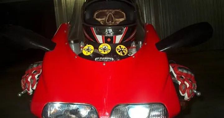 Foto del giorno: Moto Horror