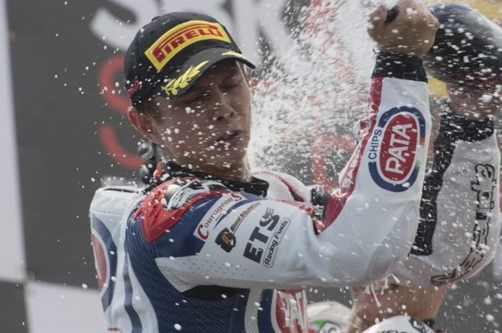 Supersport Donington 2014: vince ancora Van der Mark, MV Agusta sul podio con Cluzel [Foto]