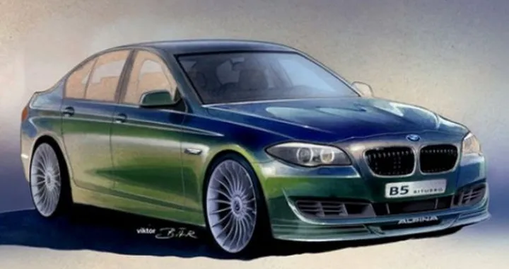 BMW Alpina B5 F10 BiTurbo: ecco il teaser ufficiale; sarà svelata a Goodwood a luglio
