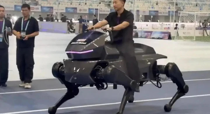 Dalla Cina arriva Qiji X1, la “moto” con quattro zampe