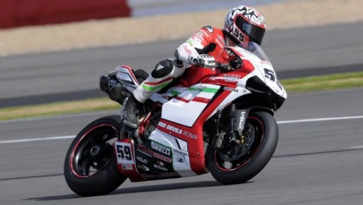 SBK, Nurburgring: frattura alla gamba per Canepa