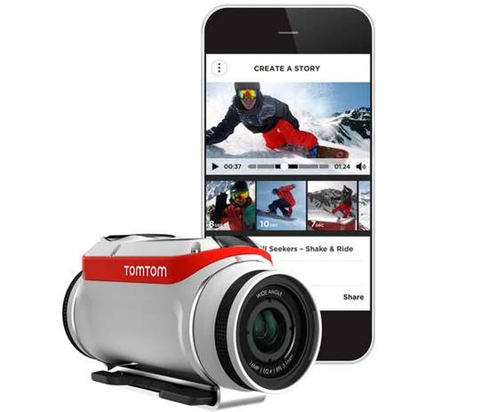 Bandit: l'action camera di Tom Tom ora si interfaccia anche con Android