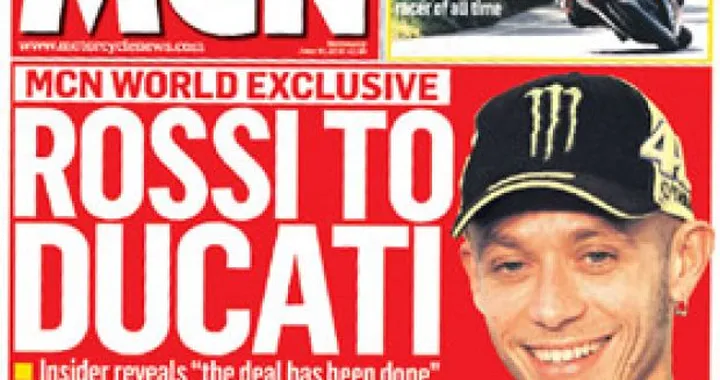 Rossi in Ducati. L'annuncio in prossimo week end?