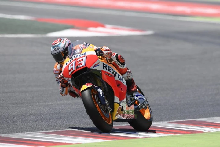 Test MotoGP, Catalunya, Day1:  Marquez 1° davanti a Vinales. Rossi 10°