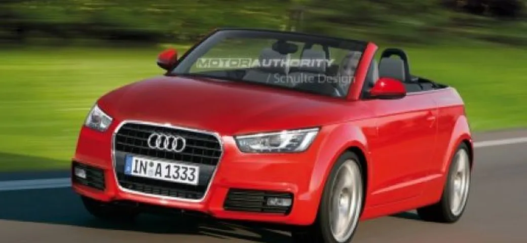 Audi A1 cabrio: un nuovo render