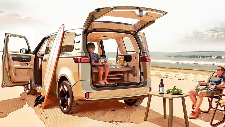 Volkswagen ID. California Cruise: il camper elettrico arriva nel 2026