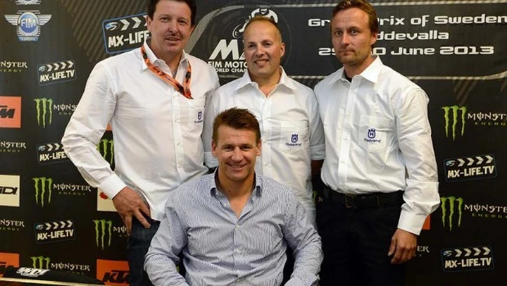 Husqvarna nel Mondiale Motocross con due team dal 2014