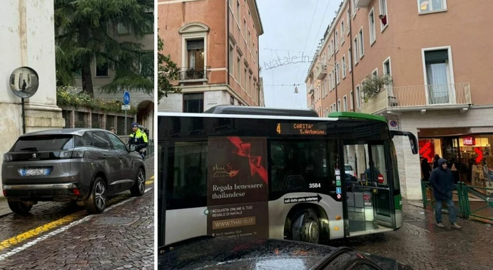 Il SUV parcheggiato sulla ciclabile blocca il traffico: giorno rovinato