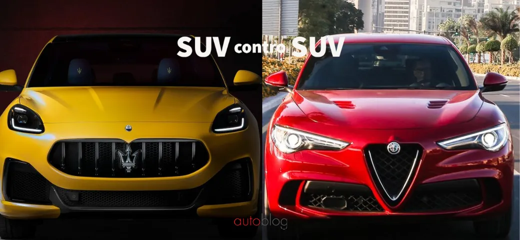 Maserati Grecale Trofeo VS Alfa Romeo Stelvio Quadrifoglio: il video