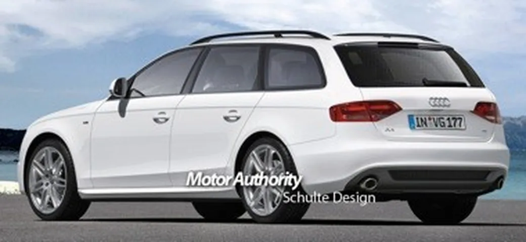 Audi A4 Avant - rendering