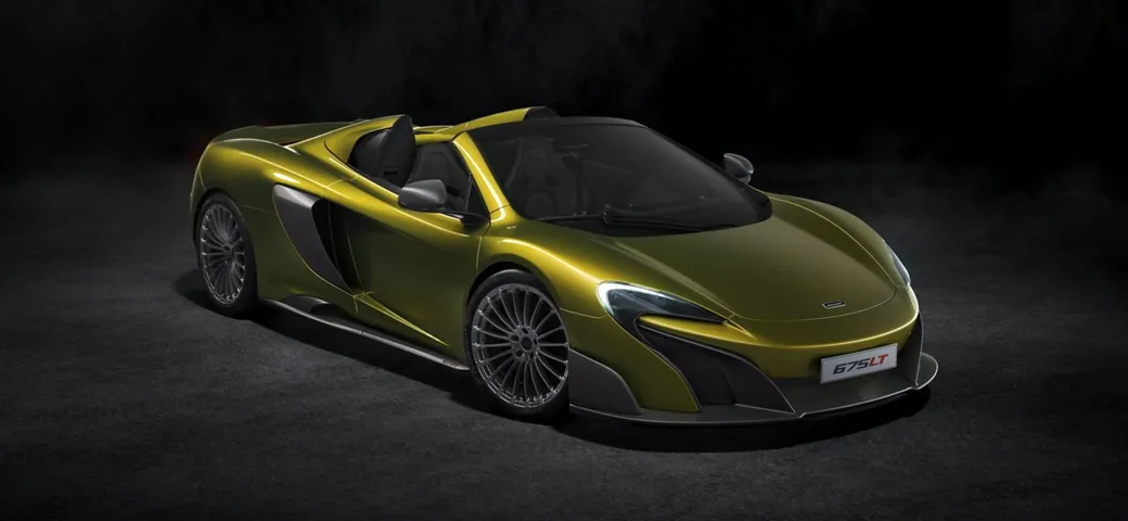 McLaren 675LT Spider: prezzo, foto e caratteristiche