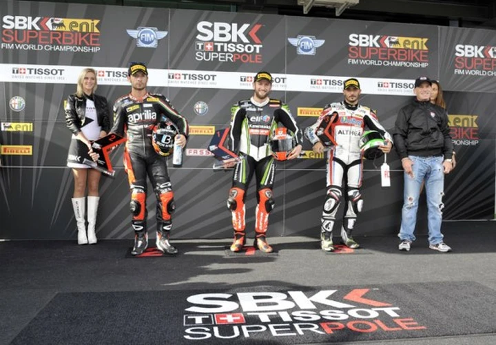 SBK Magny Cours 2013: Sykes demolisce tutti e si prende la Superpole su Guintoli e Giugliano