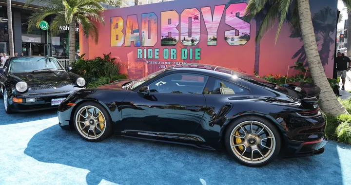 La Porsche 911 Turbo S con Will Smith sul set di "Bad Boys: Ride or Die"