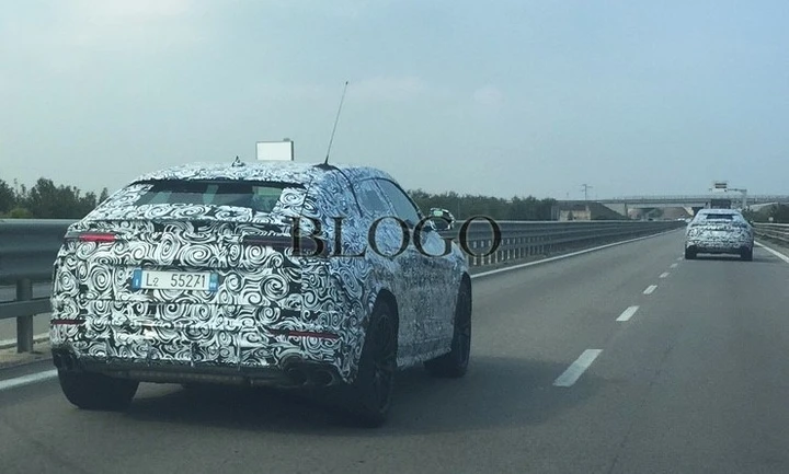 Lamborghini Urus: foto spia di un lettore