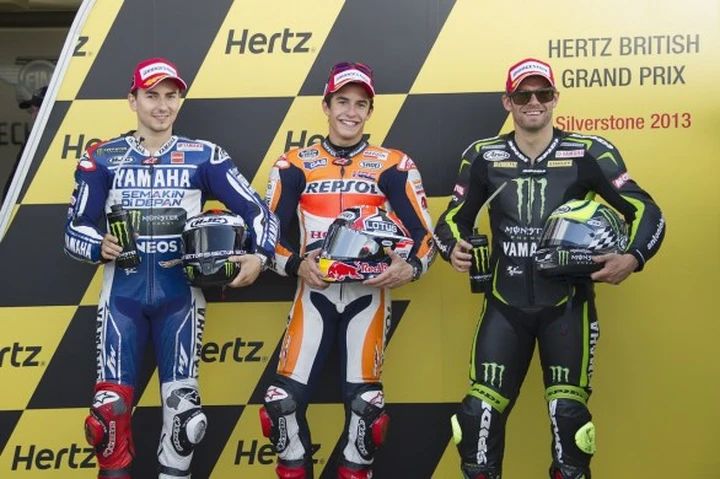 MotoGP Silverstone 2013: Marquez strepitosa pole su Lorenzo, Rossi 6° a +1