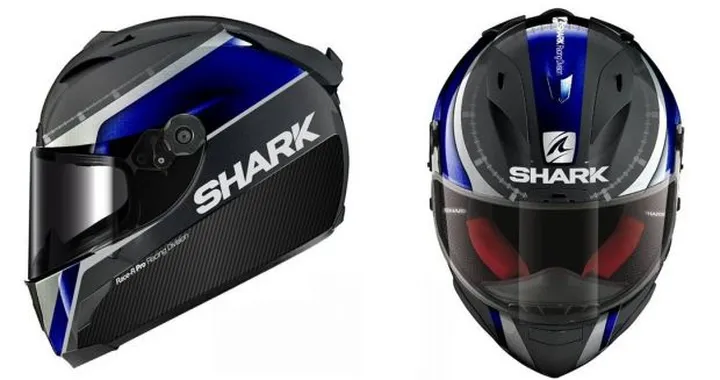 Yamaha e Shark presentano il casco Race-R Pro Carbon 'Race Blu Replica'
