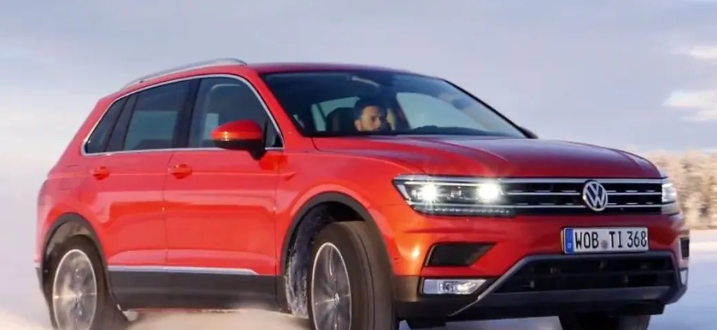 Sulla neve con la nuova Volkswagen Tiguan [Video]