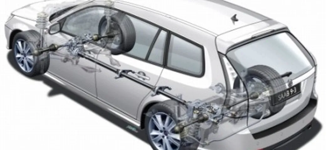 Alcuni dettagli sulla trazione Cross Wheel Drive di Saab